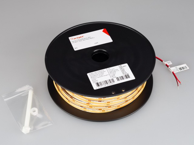 Лента COB-X480-8mm 48V Day4000 (10 W/m, IP20, 50m PRO REEL) (Arlight, -) фото:4