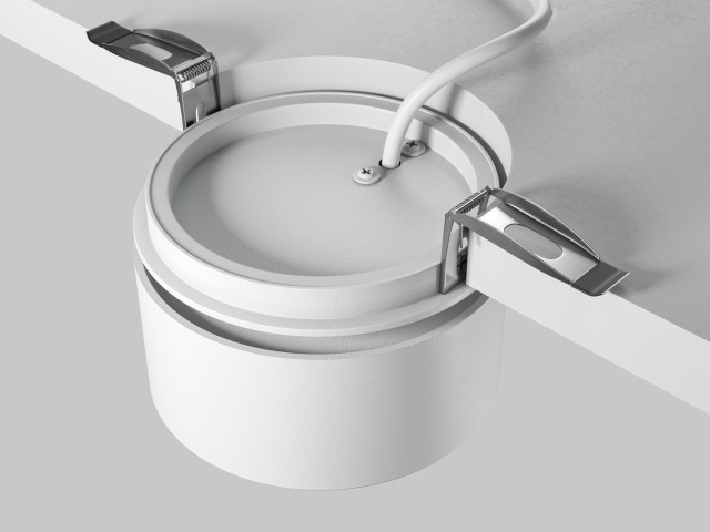Встраиваемый светильник Technical DL024-12W3K-W фото:1