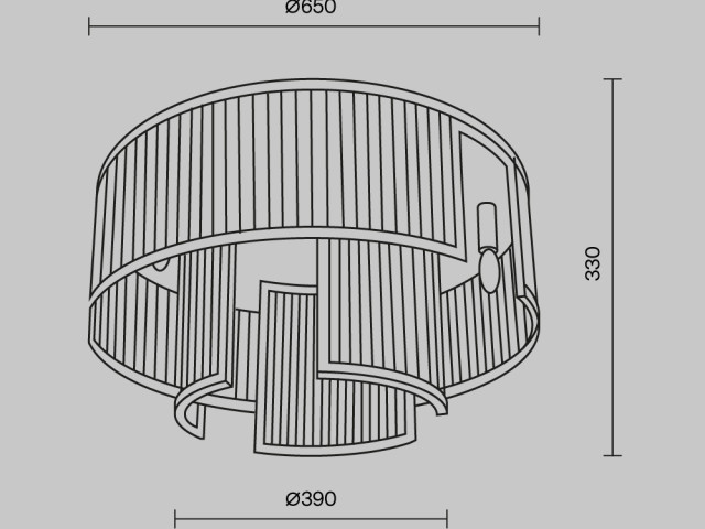 Потолочный светильник Maytoni MOD174CL-09G фото:13