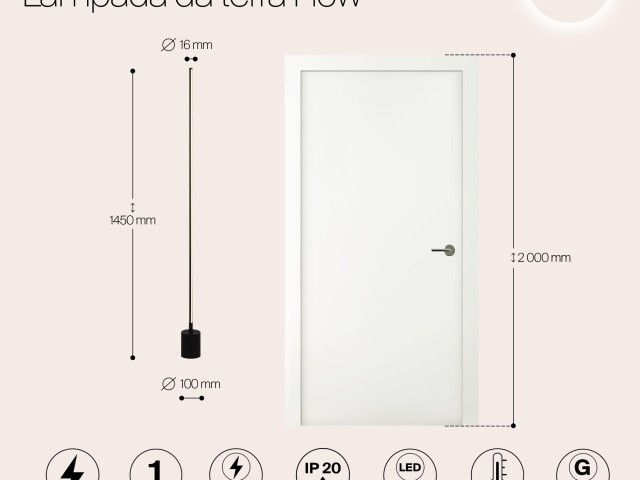 Напольный светильник (торшер) Maytoni MOD147FL-L20BK1 фото:18