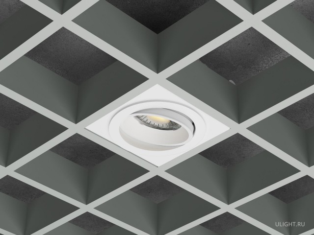 Светильник HOKASU DOT Grilyato-100 Spin noPS (RAL9003/24deg — 5K/10W) фото:3