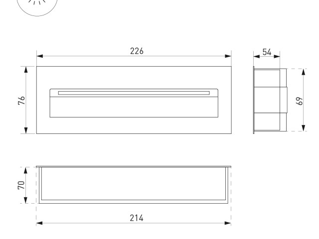 Светильник LTD-TRAIL-S226x76-8W Warm3000 (GR, 65 deg, 230V) (Arlight, IP65 Металл, 3 года) фото:9