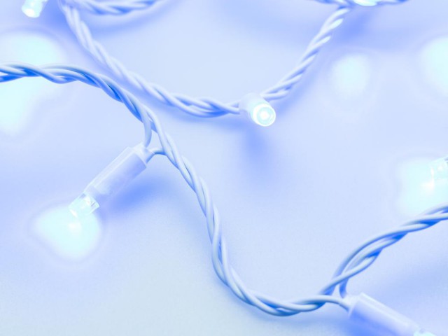 Светодиодная гирлянда ARD-STRING-CLASSIC-10000-WHITE-100LED-STD BLUE (230V, 7W) (Ardecoled, IP65) фото:2