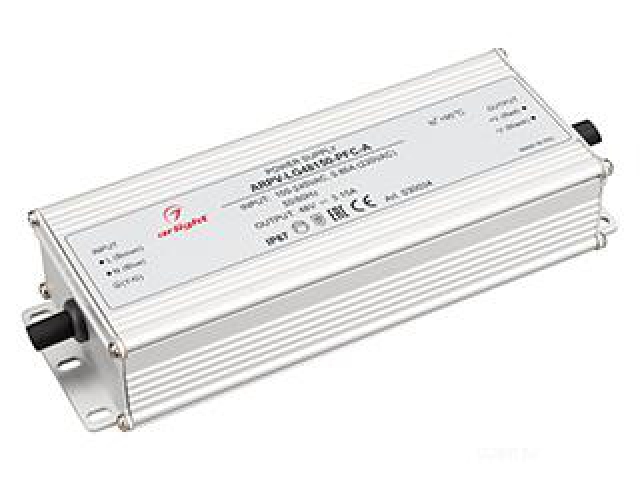 Блок питания ARPV-LG48150-PFC-A (48V, 3.15A, 150W) (Arlight, IP67 Металл, 5 лет) фото:3