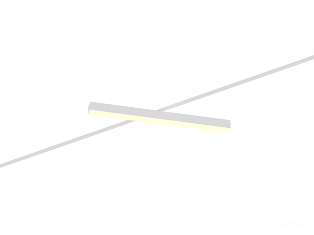 Трековый светильник 6063 5050 TR4 (RAL9003/750mm/LT70 — 3K/28W) фото:1