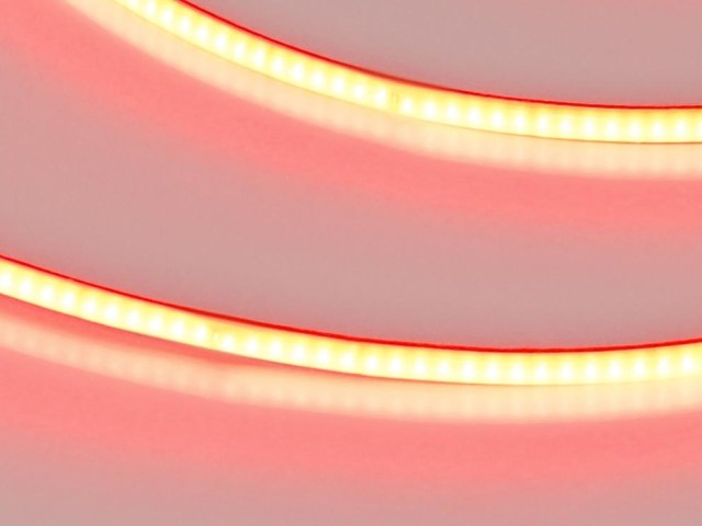Лента COB-X480-4mm 24V Red (4 W/m, IP20, 5m) (Arlight, -) фото:1