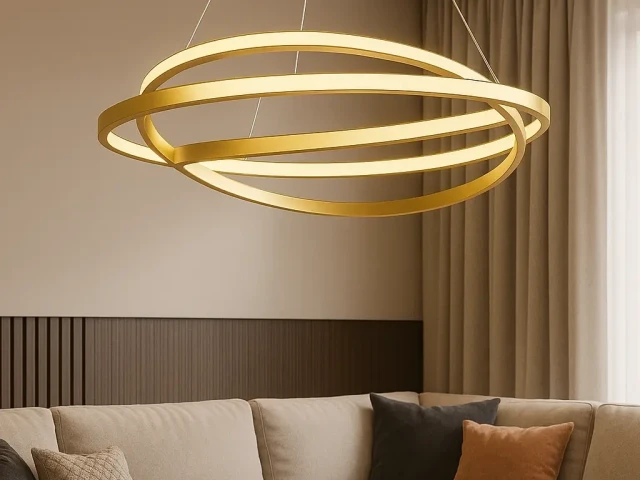 Подвесная LED люстра ULIGHT Orbita фото:4