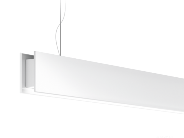 Линейный светильник HOKASU i-beam (ral9003/1250mm — 3K/18W) фото:1