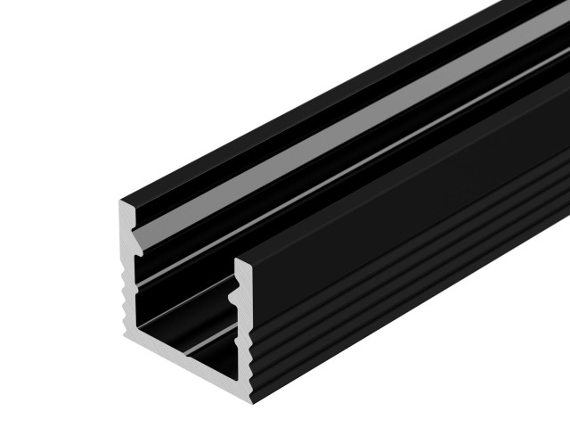 Профиль SL-MINI-10-2000 BLACK (Arlight, Алюминий) фото:1