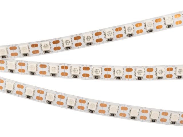 Лента RT 2-5000 12V Cx1 Green 2x (5060, 360 LED, LUX) (Arlight, 15.6 Вт/м, IP20) фото:6