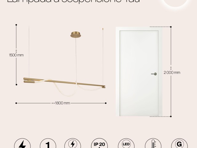 Подвесной светильник Maytoni MOD166PL-L20G3K фото:16