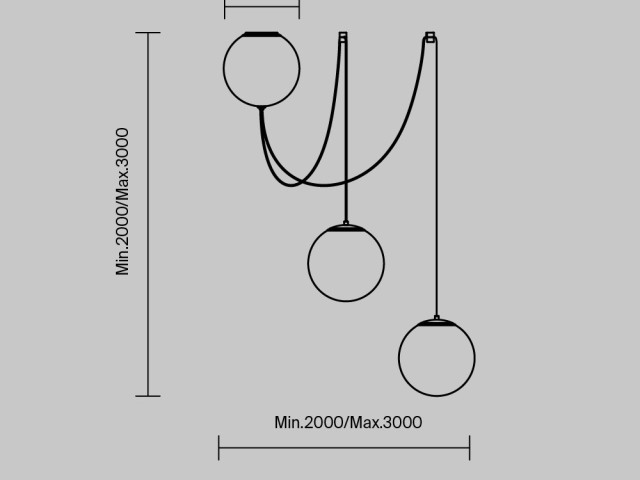 Подвесной светильник Maytoni MOD427PL-L30B3K1 фото:15