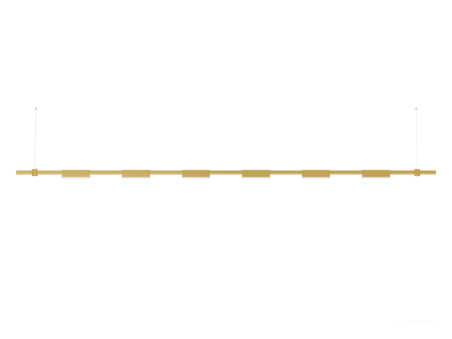 Подвесной светильник HOKASU PL11 (GOLD/3000mm – 200mm/LT70/3K/36W/120deg) фото:1