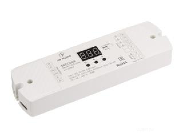 Декодер SMART-K20-DMX (12-48V, 4x700mA) (Arlight, IP20 Пластик, 5 лет) фото:3