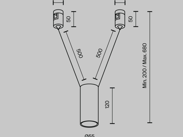 Трековый светильник Technical TR157-1-12W4K-PT фото:9