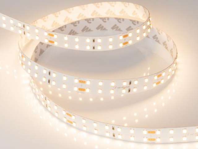 Лента RT 2-5000 24V Warm2700 2x2 (2835, 980 LED, LUX) (Arlight, 20 Вт/м, IP20) фото:8