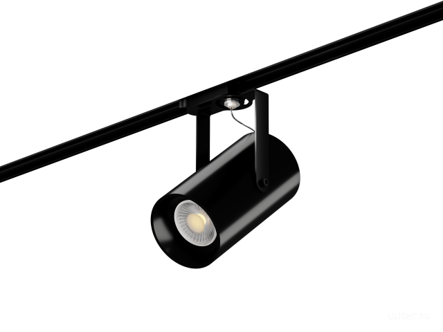 Трековый светильник HOKASU Tube Clip TR2 (85-160/ral9005 – 30w/4090/60deg) фото:1