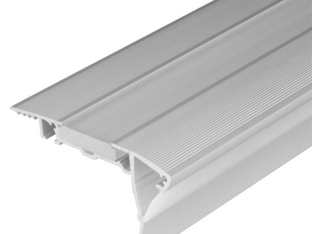 Профиль с экраном ALU-STAIR-DK-2000 ANOD+FROST (Arlight, Алюминий) фото:8