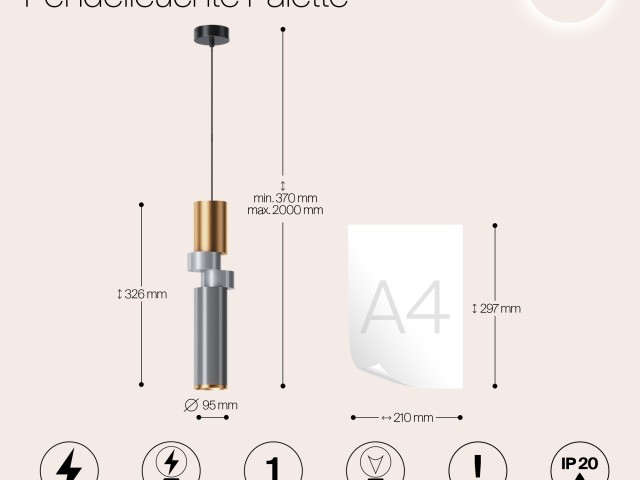 Подвесной светильник Maytoni MOD303PL-01CFL3 фото:17