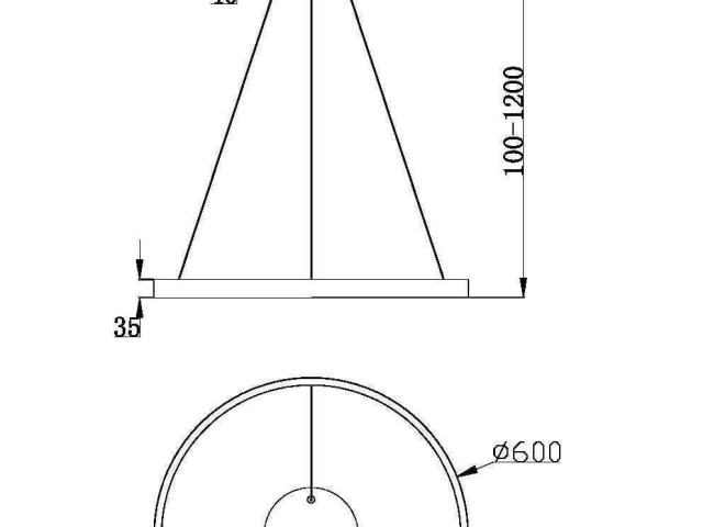 Подвесной светильник Maytoni MOD058PL-L32BK фото:1