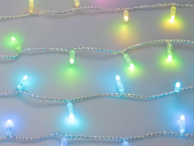 Светодиодная гирлянда ARD-STRING-CLASSIC-10000-CLEAR-95LED-LIVE RGBW-DMX (24V, 10W) (Ardecoled, IP65) фото:2