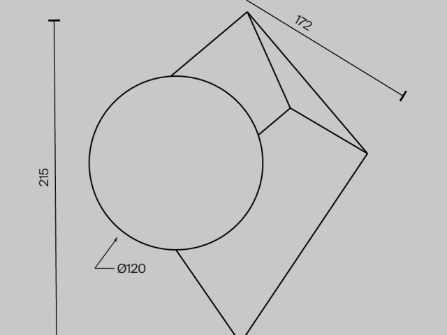 Настенный светильник (бра) Maytoni MOD445WL-01B фото:4