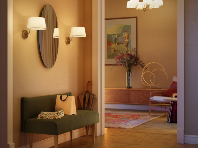 Настенный светильник (бра) Maytoni MOD360WL-01BS фото:14