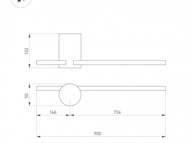 Светильник SP-VINCI-S900x55-10W Day4000 (BK, 110 deg, 230V) (Arlight, IP20 Металл, 3 года) фото:14