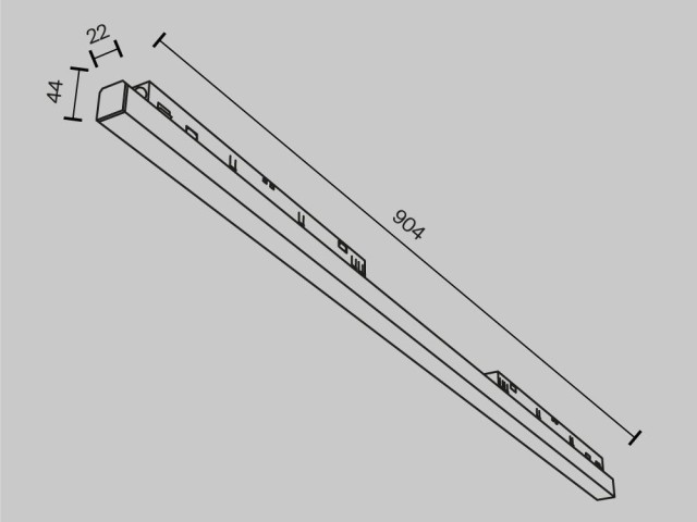 Трековый светильник Technical TR030-4-30WTW-DD-B фото:7