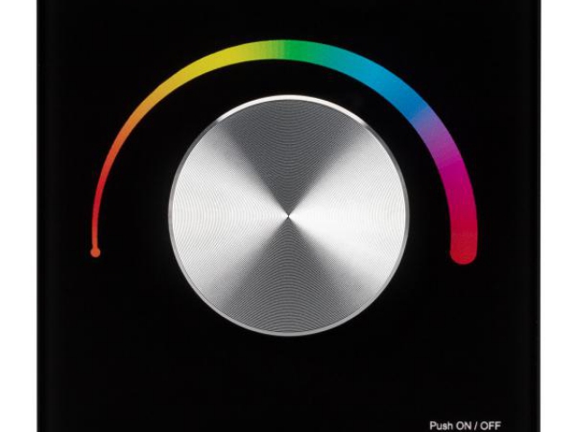 Панель SMART-P8-RGB-G-IN Black (12-24V, 3x4A, Rotary, 2.4G) (Arlight, IP20 Пластик, 5 лет) фото:8