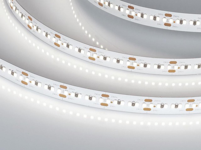 Лента MICROLED-M300-10mm 24V Day5000 (21.6W/m, IP20,2216, 5m) (Arlight, 21.6 Вт/м, IP20) фото:7