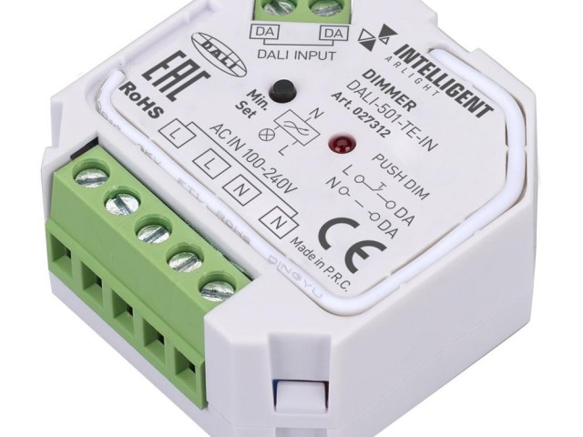 INTELLIGENT ARLIGHT Диммер DALI-501-TE-IN (230V, 1.8A) (IARL, -) фото:3