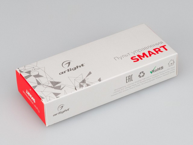Пульт SMART-R24-DIM Black (1 зона, 2.4G) (Arlight, IP20 Пластик, 5 лет) фото:4
