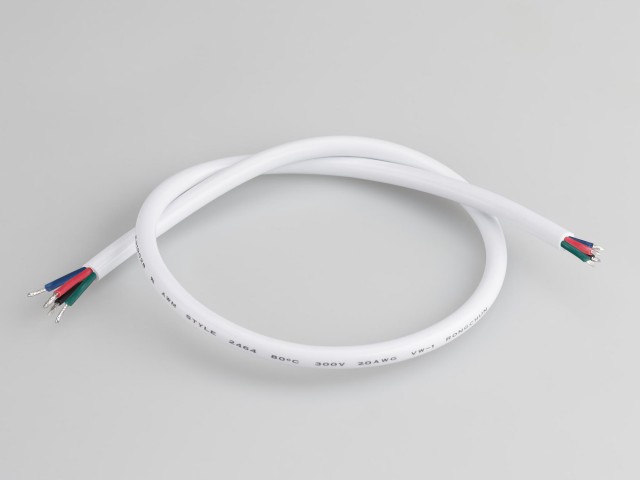 Провод питания ARL-MOONLIGHT-20AWG-4W-D6-CU-500 White (Arlight, Закрытый) фото:2
