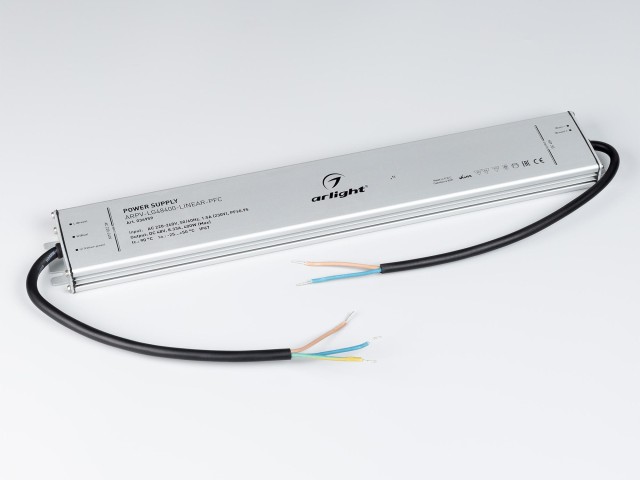 Блок питания ARPV-LG48400-LINEAR-PFC (48V, 8.33A, 400W) (Arlight, IP67 Металл, 5 лет) фото:8