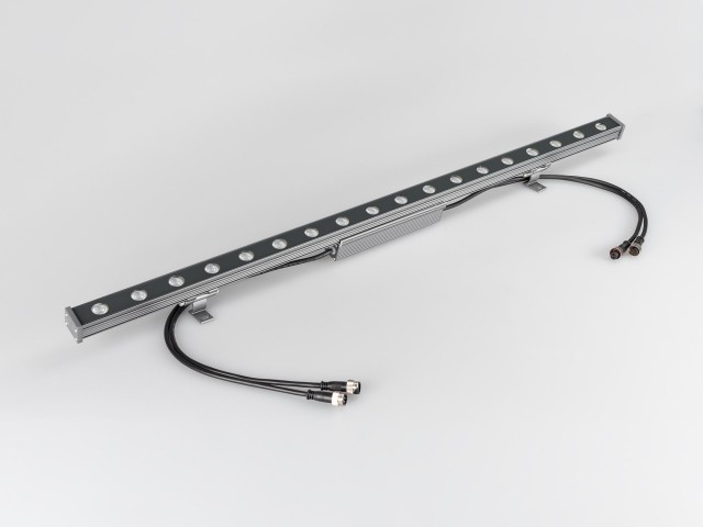 Светодиодный прожектор AR-LINE-1000S-18W-24V RGB (Grey, 30 deg, DMX512) (Arlight, Закрытый) фото:11