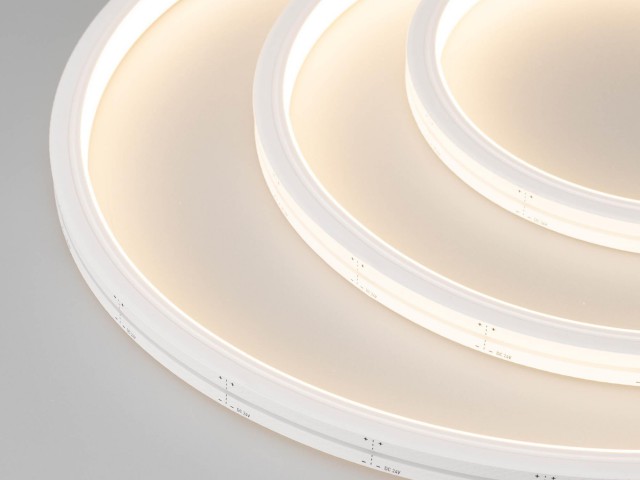 Лента герметичная MOONLIGHT-TOP-A140-13x12mm 24V Warm3000 (9.6 W/m, IP67, 2835, 5m) (Arlight, Вывод боковой, 3 года) фото:2