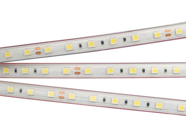 Лента герметичная RTW-PS-B60-13mm 24V Warm3000 (14.4 W/m, IP67, 5060, 5m) (Arlight, 14.4 Вт/м, IP67) фото:4