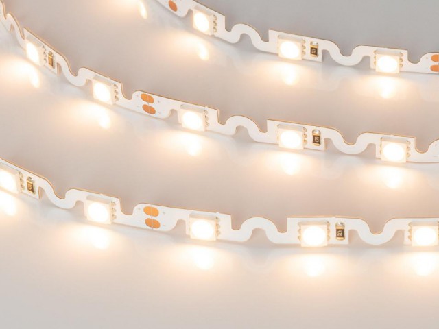 Лента RZ 2-5000 12V Warm2700 2x (5060, 240 LED, Wave) (Arlight, 11.5 Вт/м, IP20) фото:8