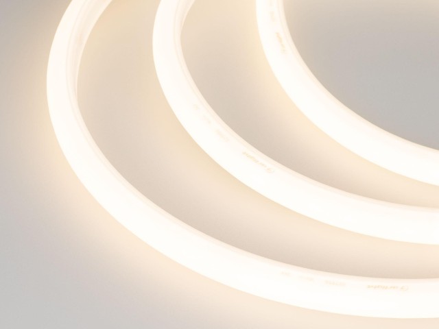Образец Гибкий неон ARL-MOONLIGHT-1516-DOME 24V Warm (Arlight, 11 Вт/м, IP67) фото:2
