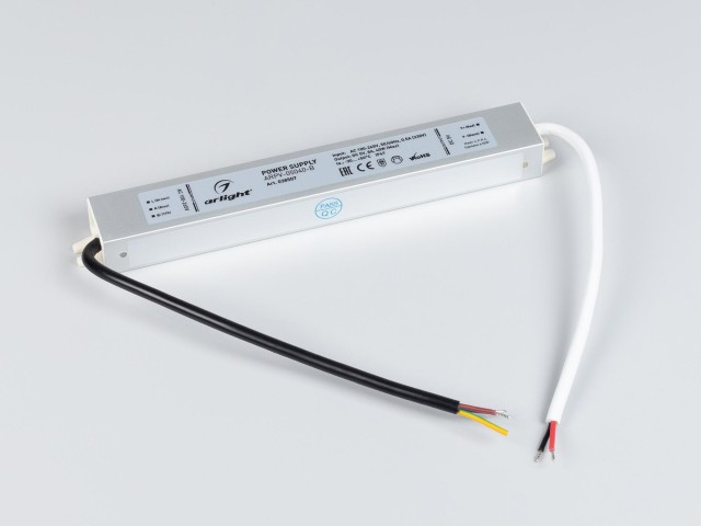 Блок питания ARPV-05040-B (5V, 8.0A, 40W) (Arlight, IP67 Металл, 3 года) фото:2