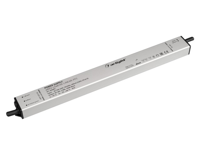 Блок питания ARPV-LG48100-LINEAR-PFC (48V, 2.08A, 100W) (Arlight, IP67 Металл, 5 лет) фото:8