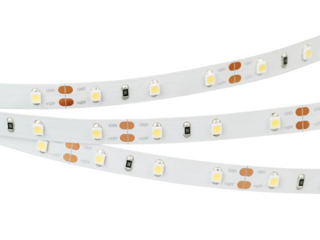Лента RT-A60-8mm 12V Warm2700 (4.8 W/m, IP20, 2835, 5m) (Arlight, 4.8 Вт/м, IP20) фото:8