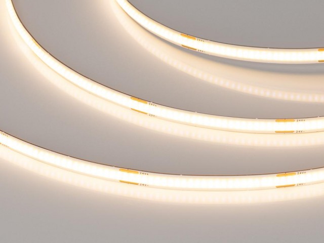 Лента COB-X480-6mm 24V Warm3000 (6 W/m, IP20, CSP, 4m) (Arlight, -) фото:2