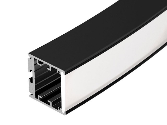 Профиль SL-ARC-3535-D1500-W90 BLACK (1180мм, дуга 1 из 4) (Arlight, Алюминий) фото:10
