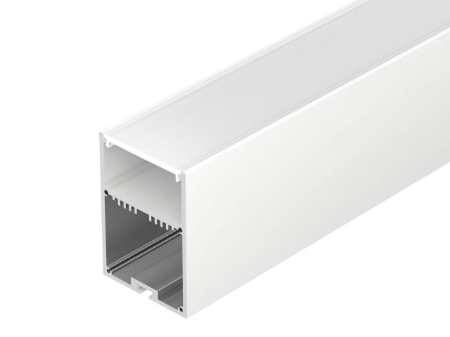 Профиль с экраном SL-LINE-4970-2500 WHITE+OPAL (Arlight, Алюминий) фото:3