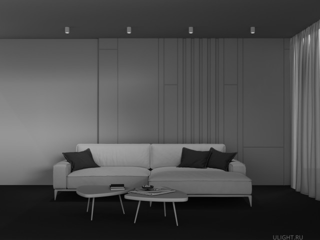 Потолочный светильник Technical C121CL-GU10-W фото:3