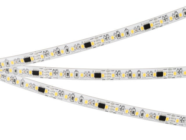 Лента герметичная SPI-SE-A120-10mm 24V White6000-PX6-BPT (11 W/m, IP65, 2835, 5m) (Arlight, бегущий огонь) фото:5