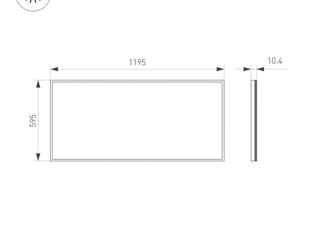 Панель IM-600x1200A-48W Day White (Arlight, IP40 Металл, 3 года) фото:18