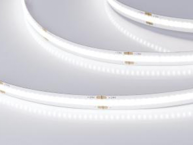 Лента COB-X378-8mm 24V White6000 (11 W/m, IP20, 5m) (Arlight, -) фото:4